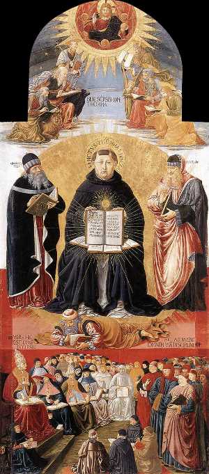 Triunfo de santo Tomas de Aquino