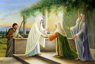 La Visitación de la Virgen María a santa Isabel