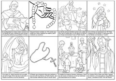 Historia del Santo Rosario – Dinámica