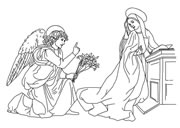 Anunciación de la Virgen María: lámina 8