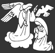 Anunciación de la Virgen María: lámina 9