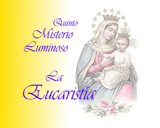Santo Rosario: quinto Misterio Luminoso