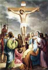 XII ESTACIÓN: JESÚS MUERE EN LA CRUZ