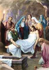 XIV ESTACIÓN: JESÚS ES SEPULTADO