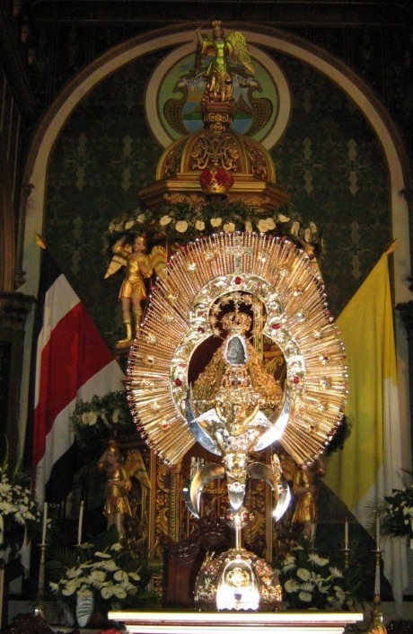 Nuestra Señora de los Ángeles, Patrona de Costa Rica, con recursos audiovisuales