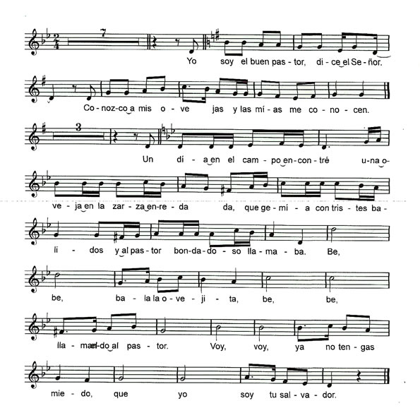 Canción «El Buen Pastor»