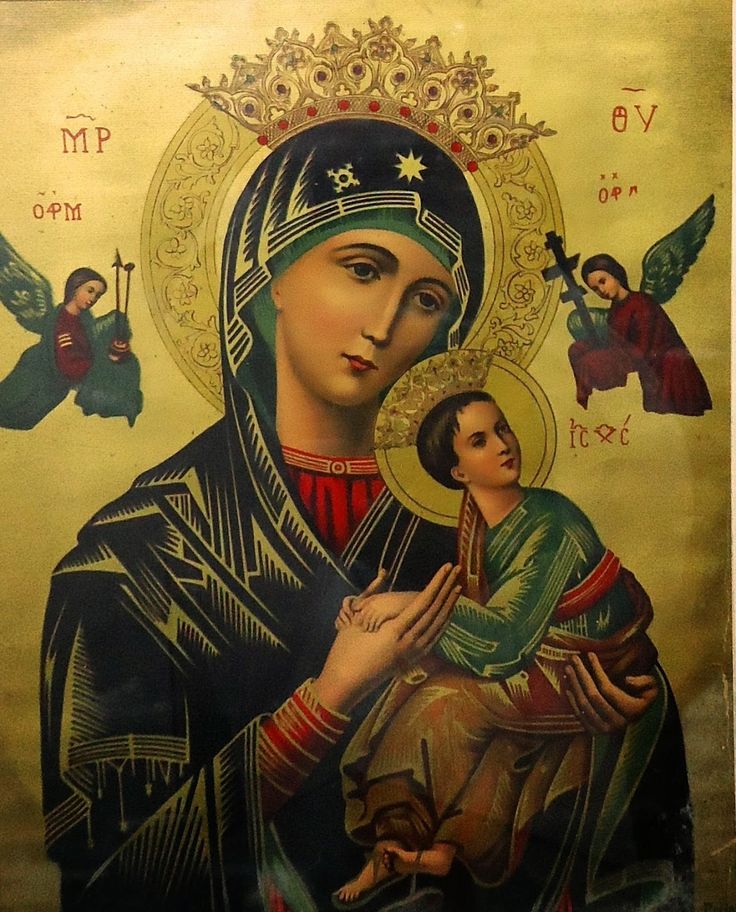 Nuestra Señora del Perpetuo Socorro, con recursos audiovisuales