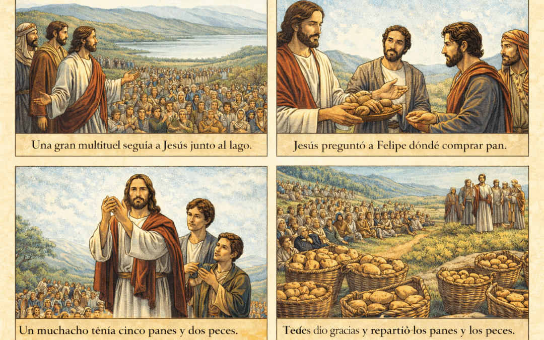 Evangelio del día: La multiplicación de los panes y los peces